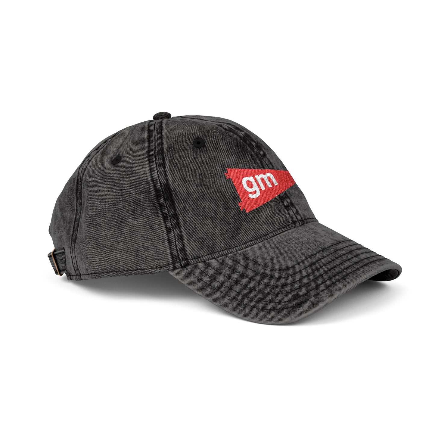 GM Hat, General McLane Hat, Lancers School Hat, GM Embroidered Hat, Erie PA Spirit Wear, Vintage Dad Cap, Distressed Baseball Hat, Local School Hat