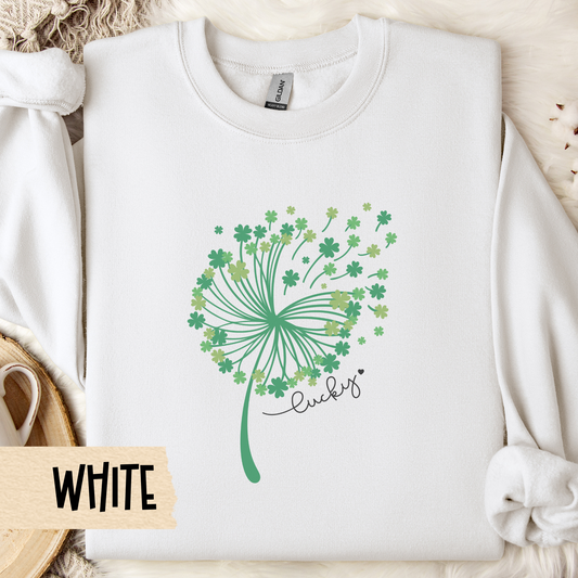 St Patrick's Day Crewneck, St Pat's Sweatshirt, St Paddy's, Lucky Irish Jumper, Unisex Pullover, Green Top, March 17th, Party