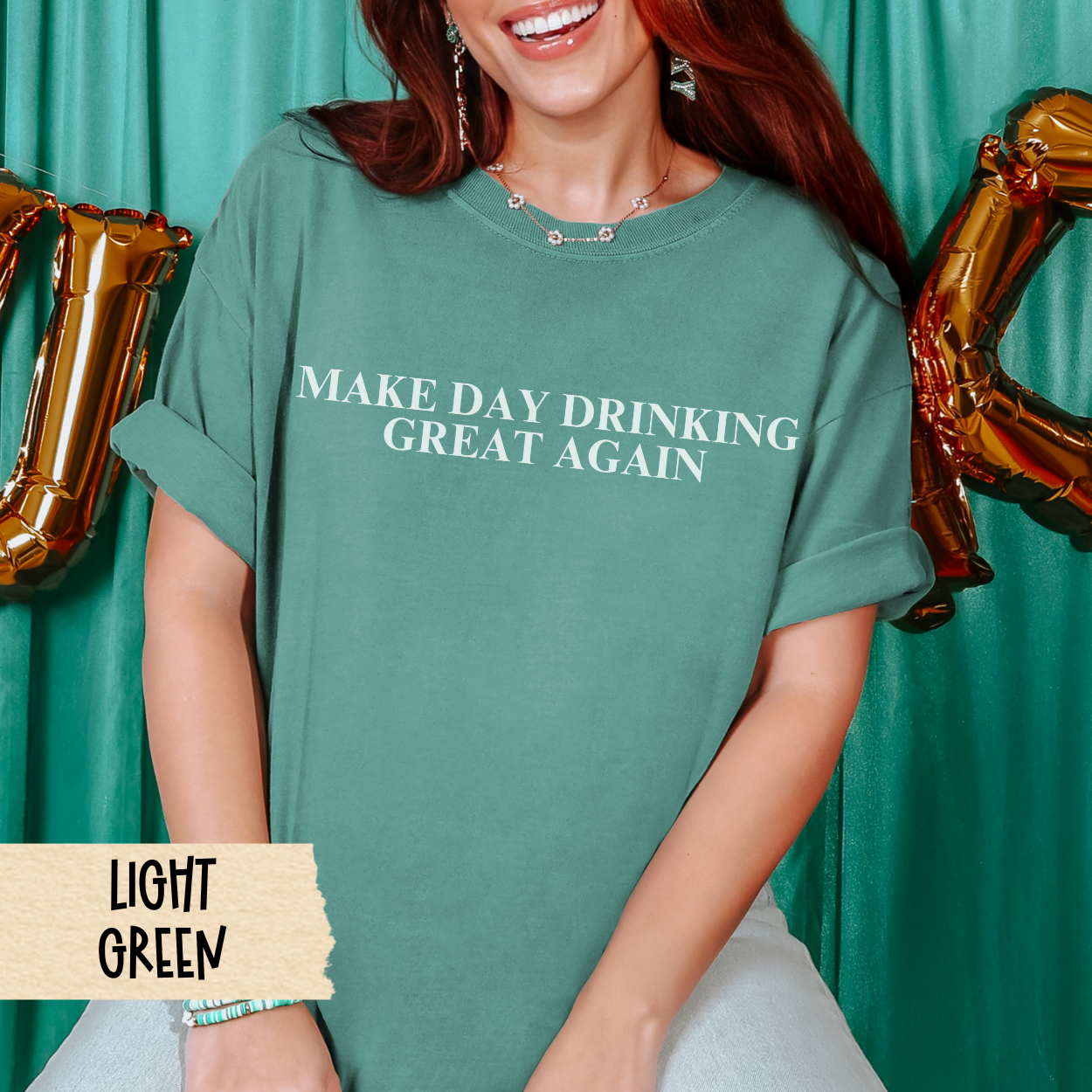 St Patrick's Day T-Shirt, Comfort Colors, Day Drinking, Make America Day Drink Again, St Paddy's, Irish, Beer Shirt, Beer Tee, Party T-Shirt