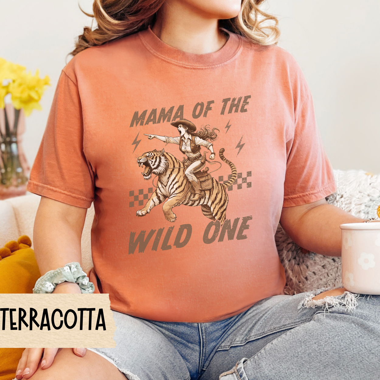 Mama of the Wild One Unisex T-shirt, Adventure Tee, Gift for Moms, Animal Lover Shirt, Birthday Gift Idea, Casual Wear