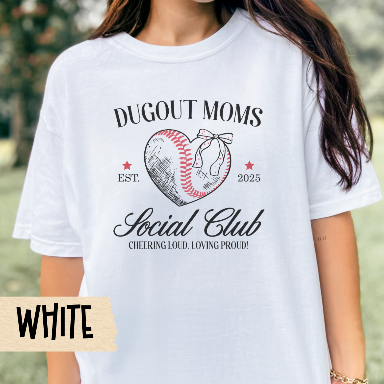 Dugout Moms Social Club, Mom Baseball Shirt, Baseball T-shirt, Baseball Mom Shirt, Gift for Sports Moms, Tee for Game Days, Team Spirit