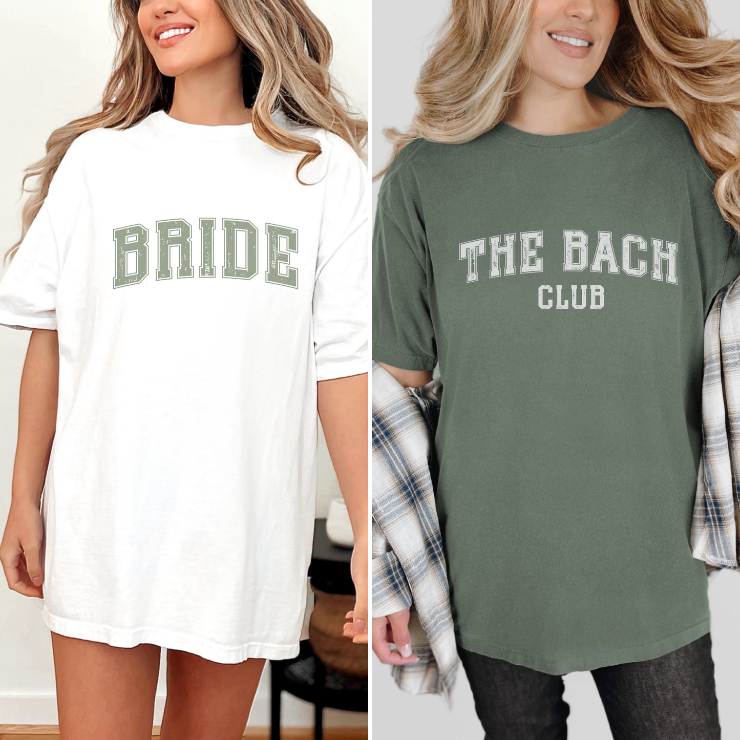Bride Shirt, Bachelorette Party Shirt, Comfort Colors, Bach Club, Bridesmaids, Unisex Garment-Dyed T-shirt, Maid of Honor, Group Shirts