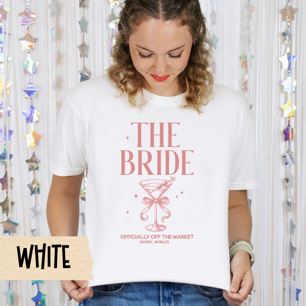 Bride Shirt, Bride Squad T-Shirt, Bachelorette Party Shirt, Wedding Tees, Martinis Tee, Comfort Colors Top, Matching Shirts, Wedding Gift