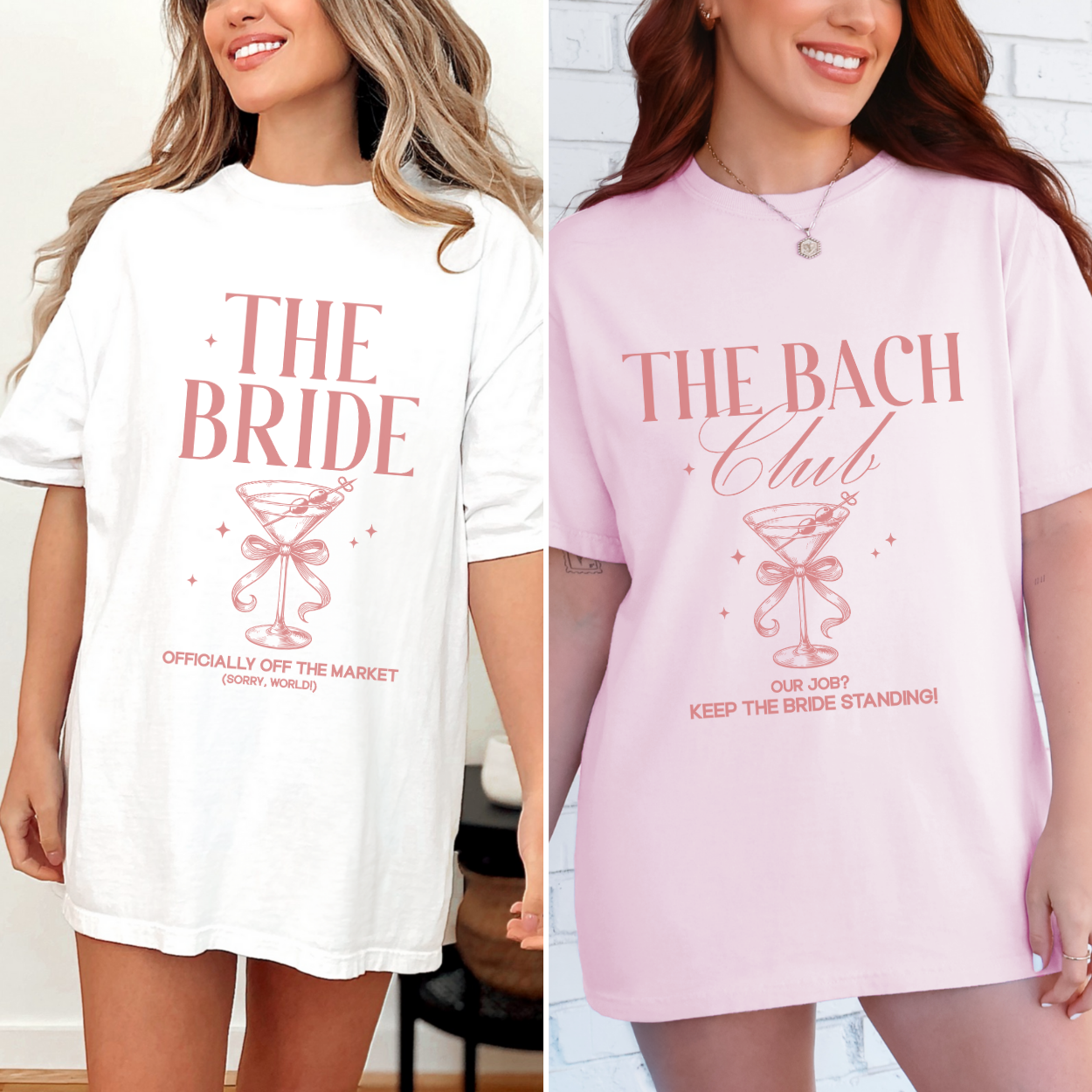Bride Shirt, Bride Squad T-Shirt, Bachelorette Party Shirt, Wedding Tees, Martinis Tee, Comfort Colors Top, Matching Shirts, Wedding Gift