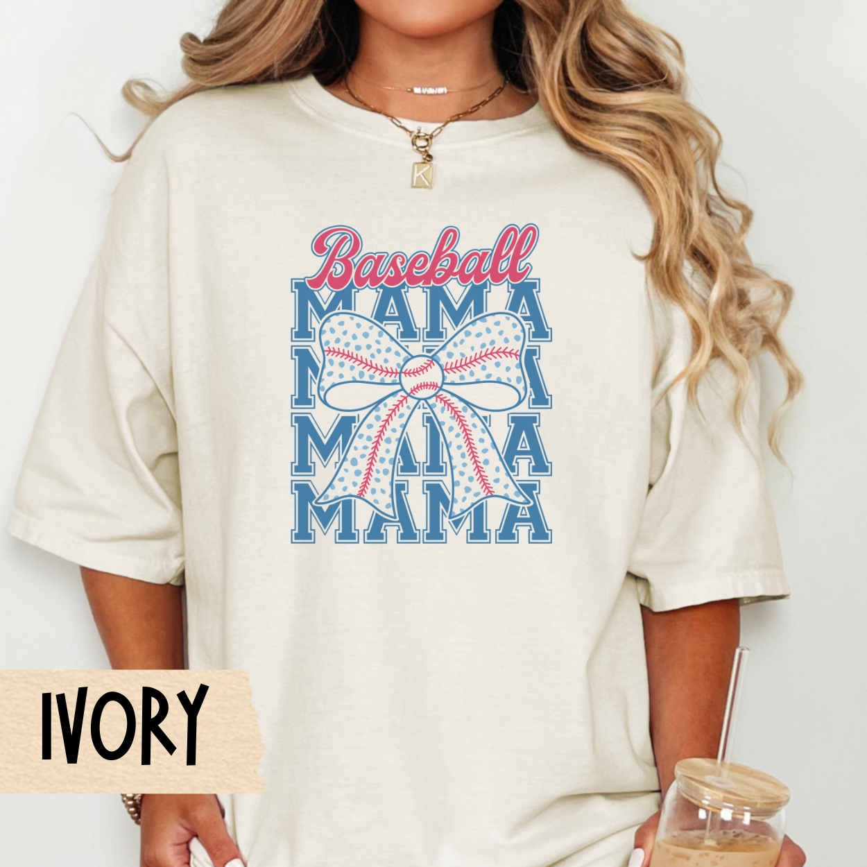 Baseball Mama Tee, Unisex Garment-Dyed T-shirt, Cute Baseball Mom Shirt, Comfort Colors Coquette, Sports Mom, Mother's Day Tee, Baseball