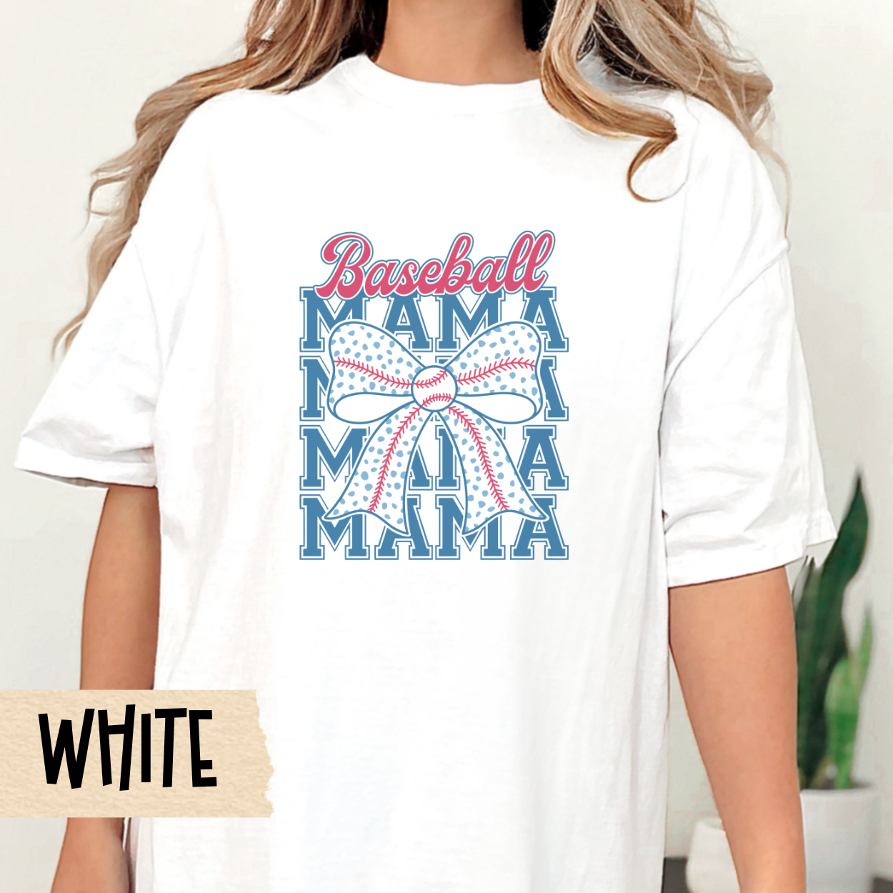 Baseball Mama Tee, Unisex Garment-Dyed T-shirt, Cute Baseball Mom Shirt, Comfort Colors Coquette, Sports Mom, Mother's Day Tee, Baseball