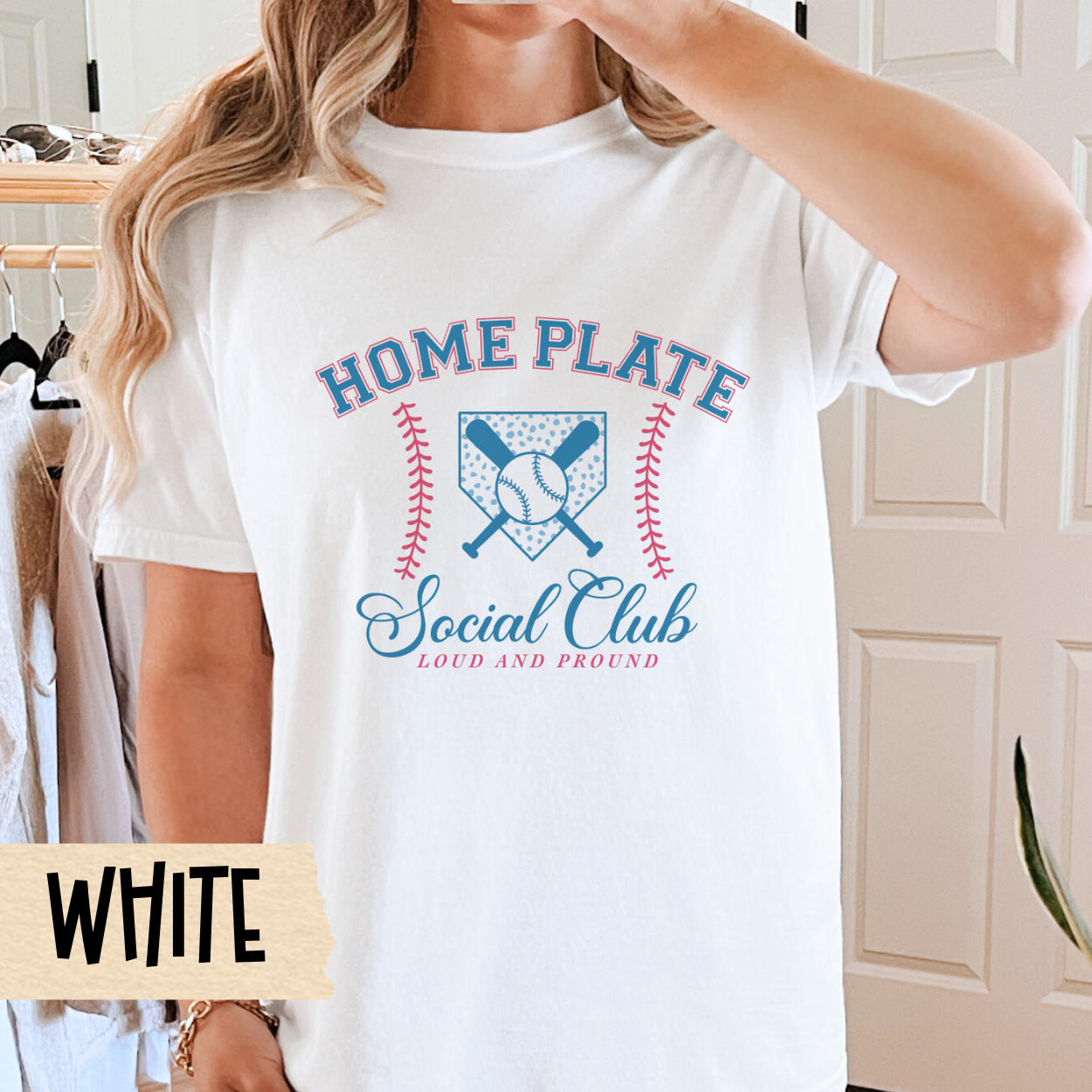 Baseball Mom Unisex T-shirt, Baseball Shirt, Home Plate Social Club Tee, Travel Baseball Top, Baseball Fan Apparel