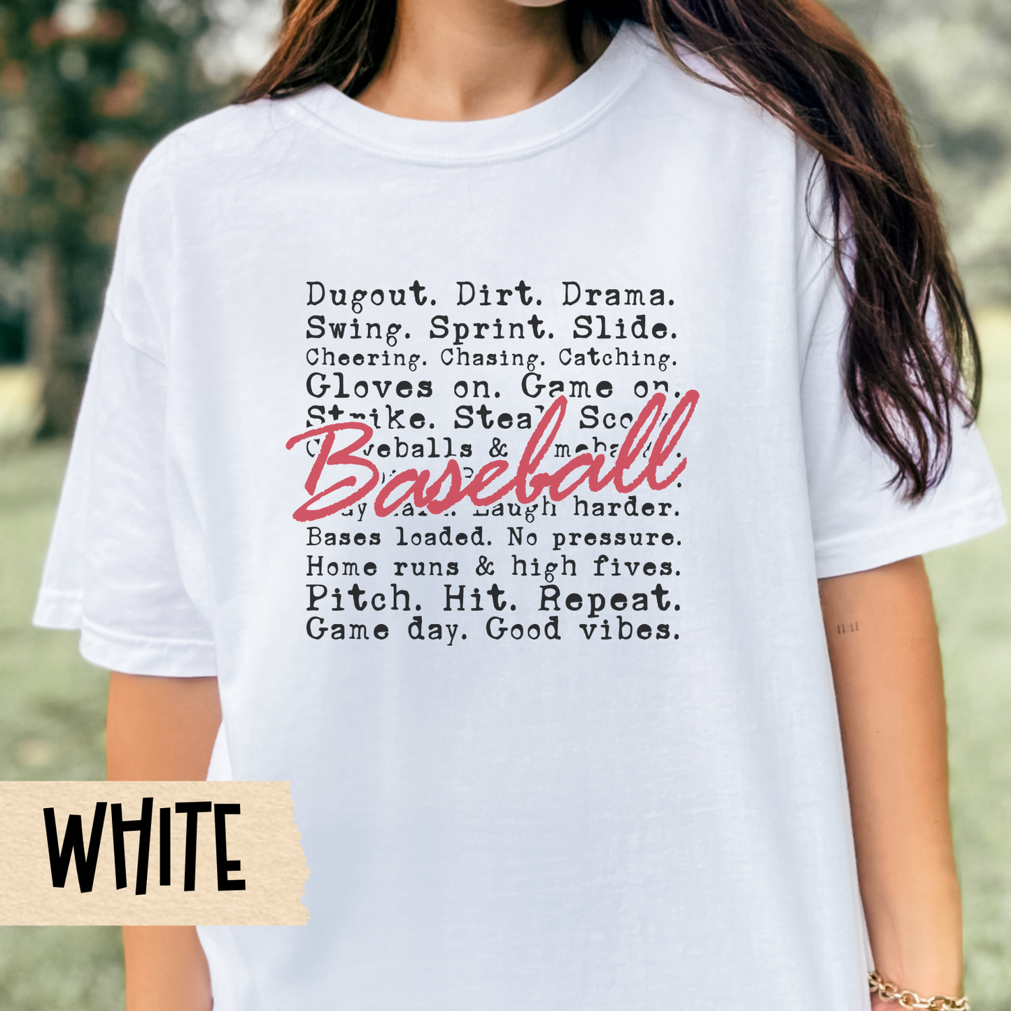 Baseball Game Day T-Shirt, Comfortable Unisex Tee, Perfect for Sports Lovers, Throwback Style, Gifts for Him, Her, and Kids