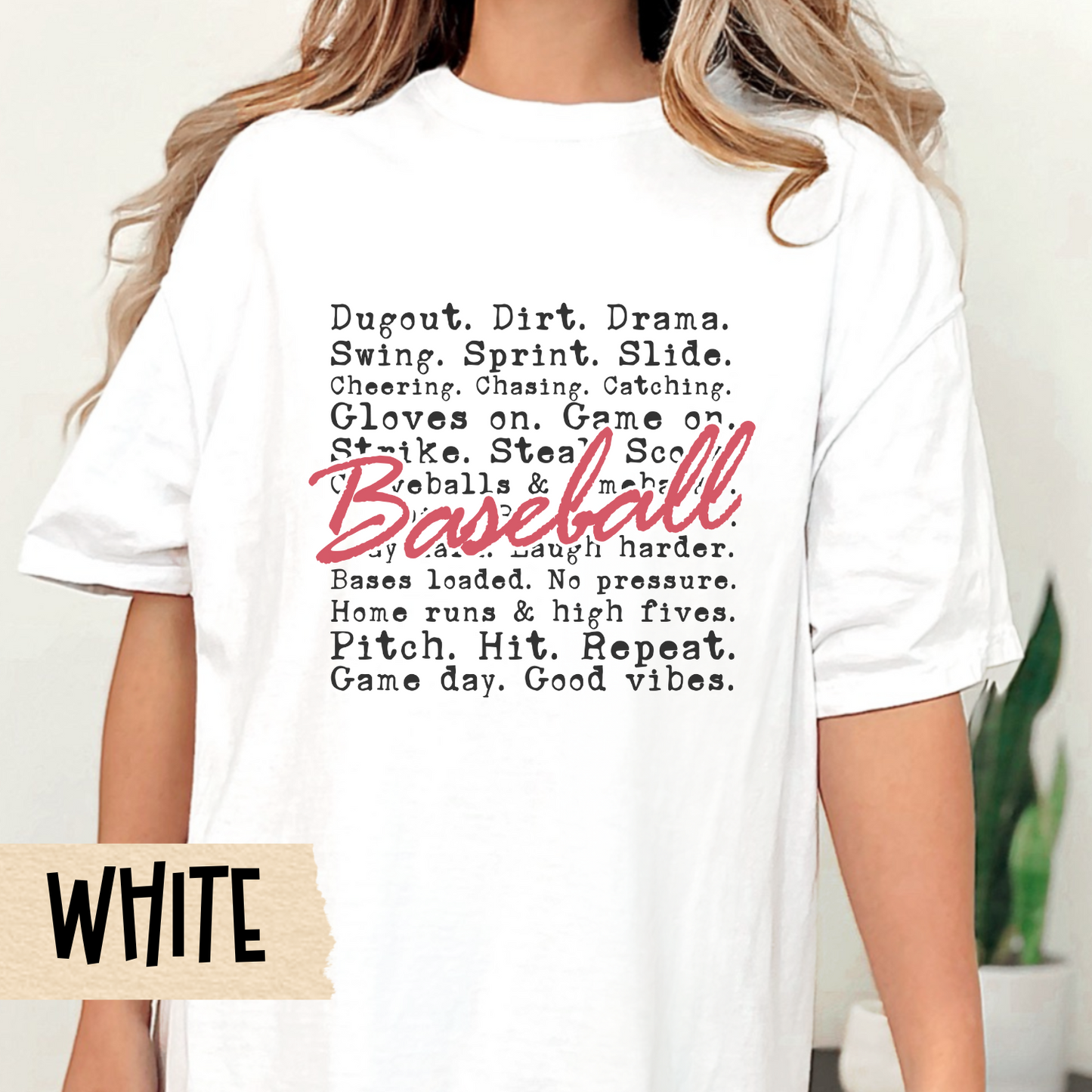 Baseball Game Day T-Shirt, Comfortable Unisex Tee, Perfect for Sports Lovers, Throwback Style, Gifts for Him, Her, and Kids