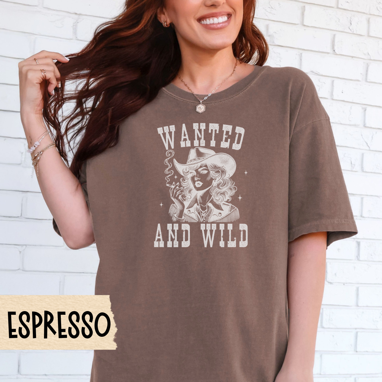 Wanted and Wild Shirt, Western Graphic Tee, Cowgirl Aesthetic, Rodeo Shirt, Country Girl Tee, Southern Style Shirt, Comfort Colors Tee