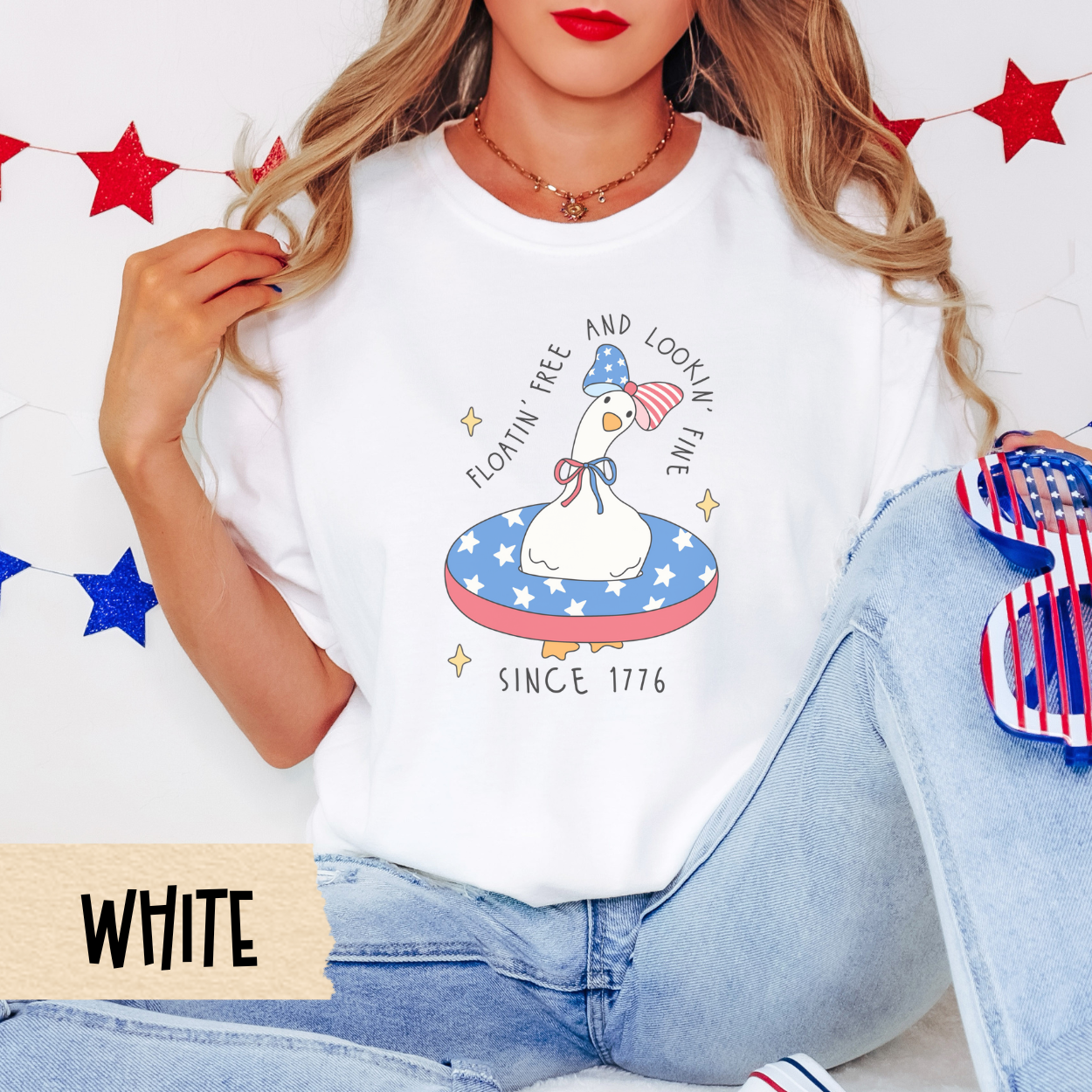 4th of July pool shirt, patriotic goose tee, funny summer shirt, comfort colors tee, USA graphic shirt, red white blue shirt, July 4 outfit