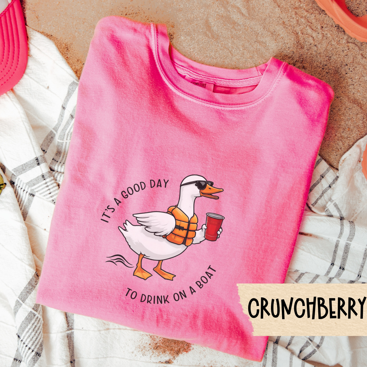 Silly Goose Shirt, Boat Drinking Tee, Its a Good Day to Drink on a Boat Shirt, Summer Duck Graphic Tee, Lake Life Party T-Shirt Gift