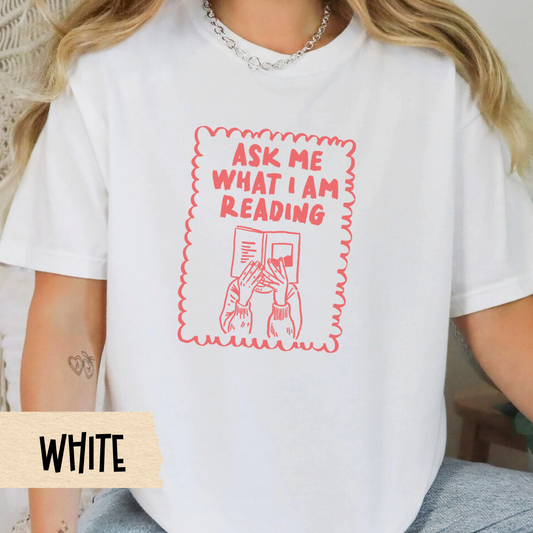 aesthetic book lover t-shirt for women, cute reader graphic tee, comfort colors bookworm shirt, cozy book club gift for introverts