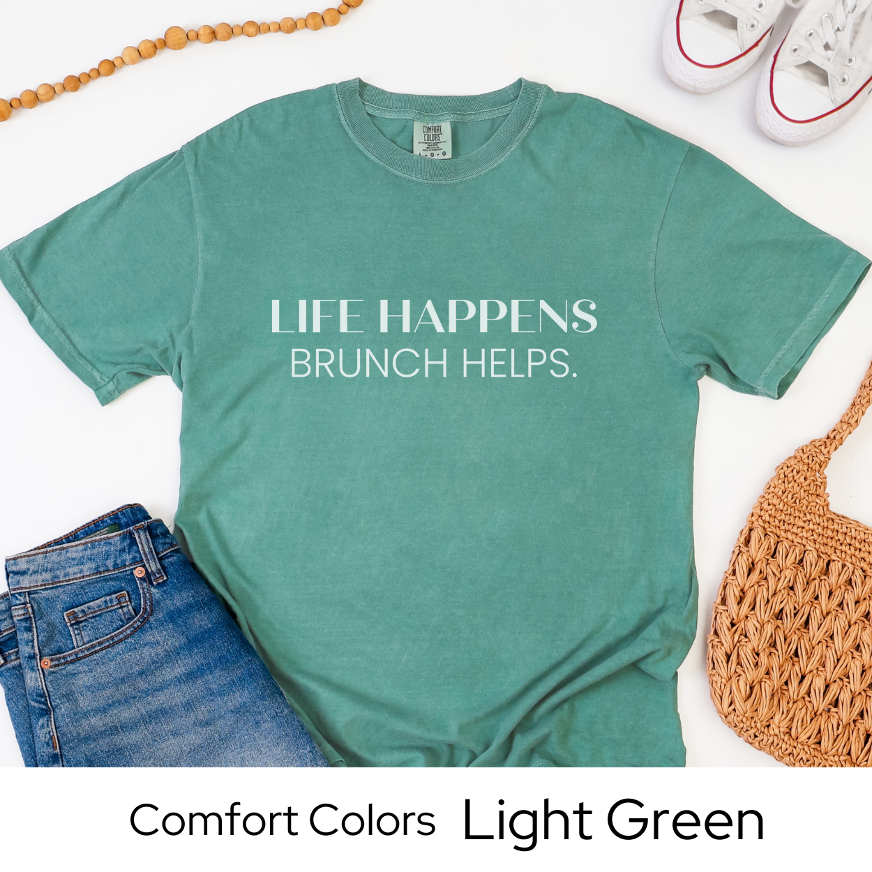 Brunch Shirt for Women, Funny Comfort Colors Tee, Casual Weekend T-Shirt, Girls Trip Gift, Sunday Funday Graphic Tee, Mimosa Lover Top