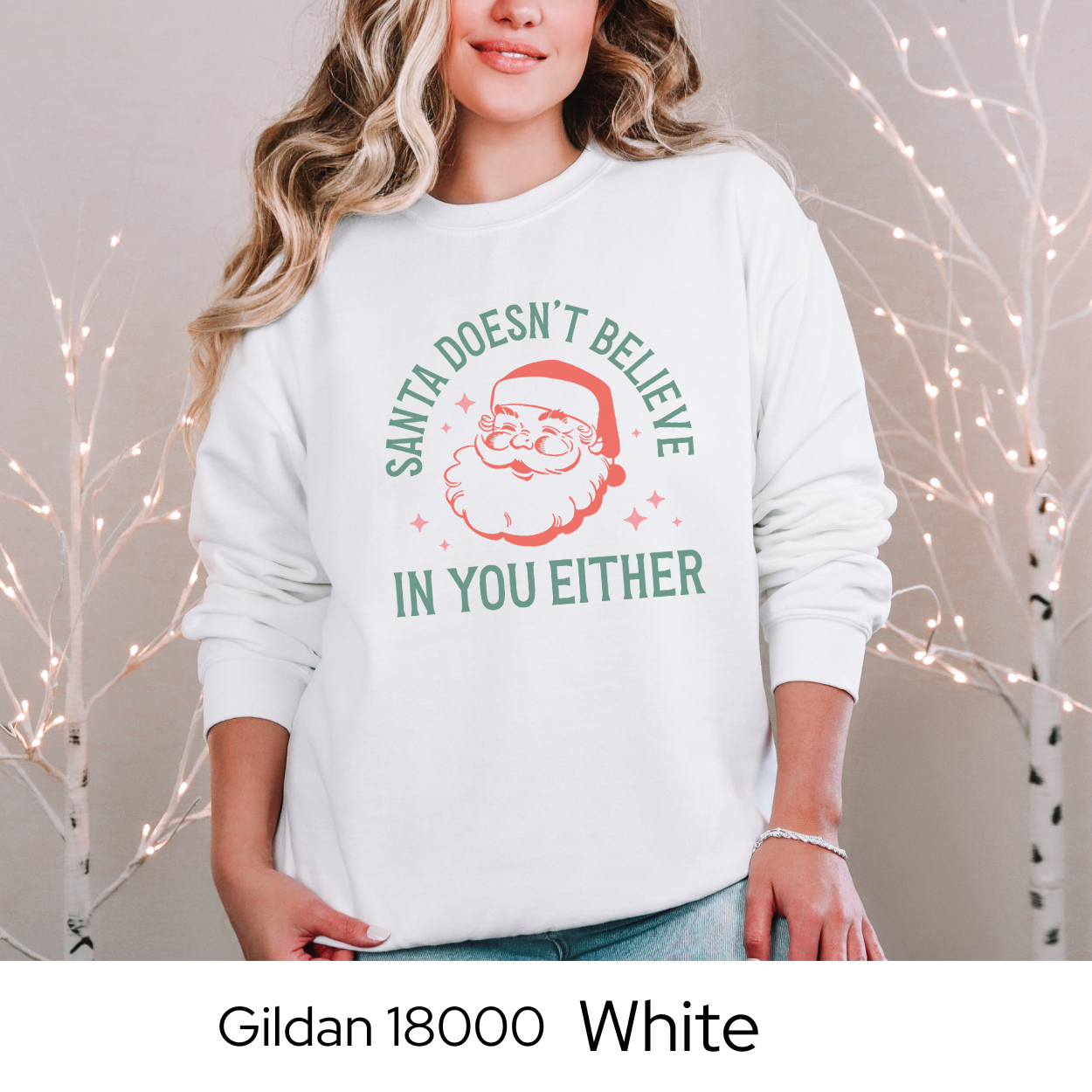 Funny Christmas Sweatshirt, Sarcastic Holiday Crewneck, Cozy Gildan 18000 Pullover, Rude Christmas Sweater, Gift for Women
