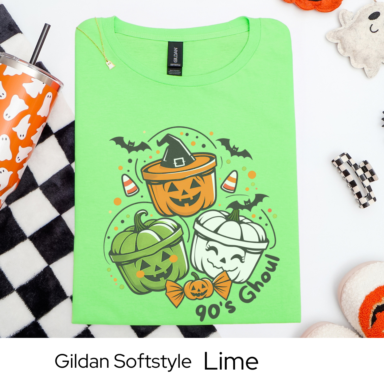 90s Halloween Shirt, 90's Ghoul, Nostalgic Fall Tee, Retro Spooky Graphic Shirt, Candy Corn Pumpkins Bats Shirt, Funny 90s Ghost Tee