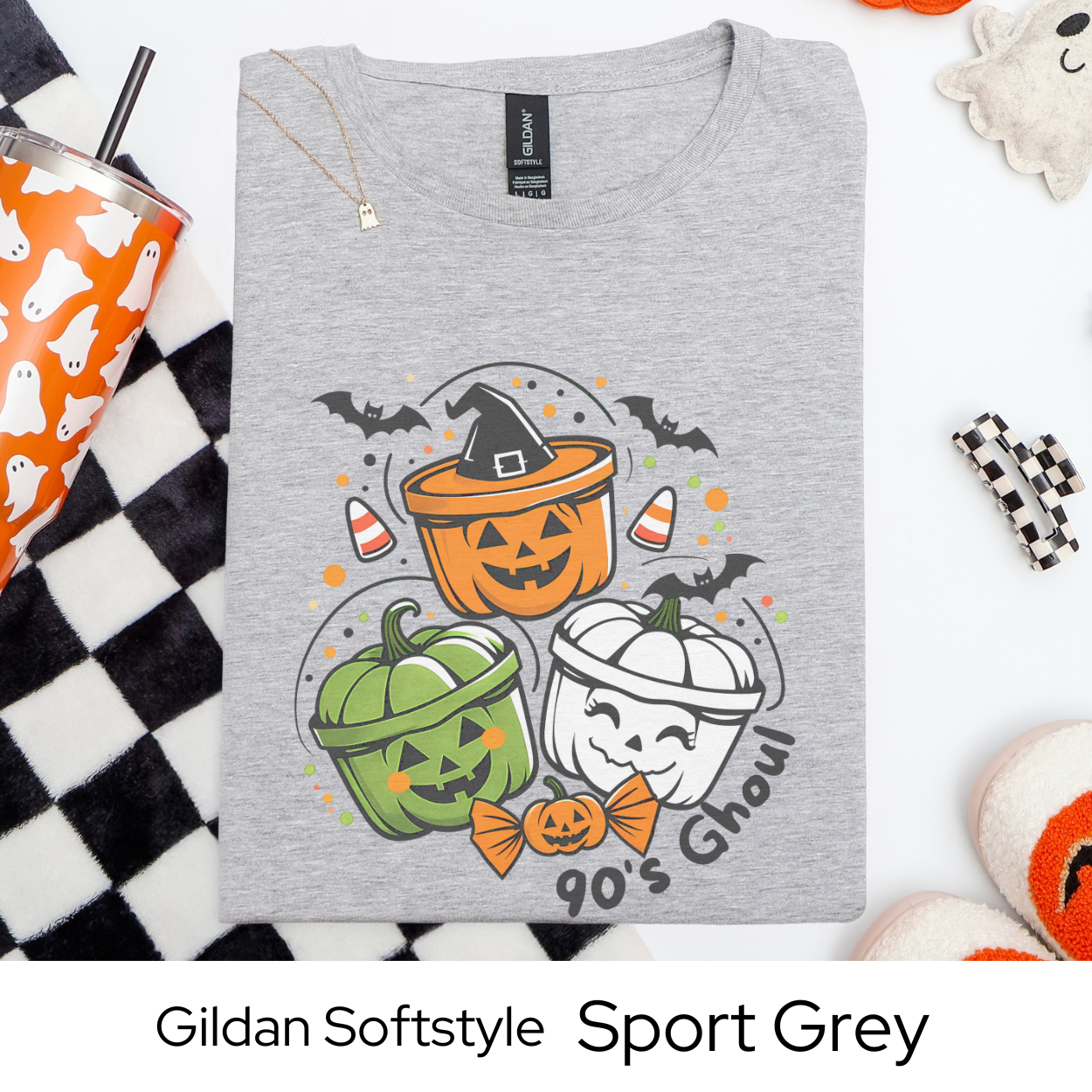 90s Halloween Shirt, 90's Ghoul, Nostalgic Fall Tee, Retro Spooky Graphic Shirt, Candy Corn Pumpkins Bats Shirt, Funny 90s Ghost Tee