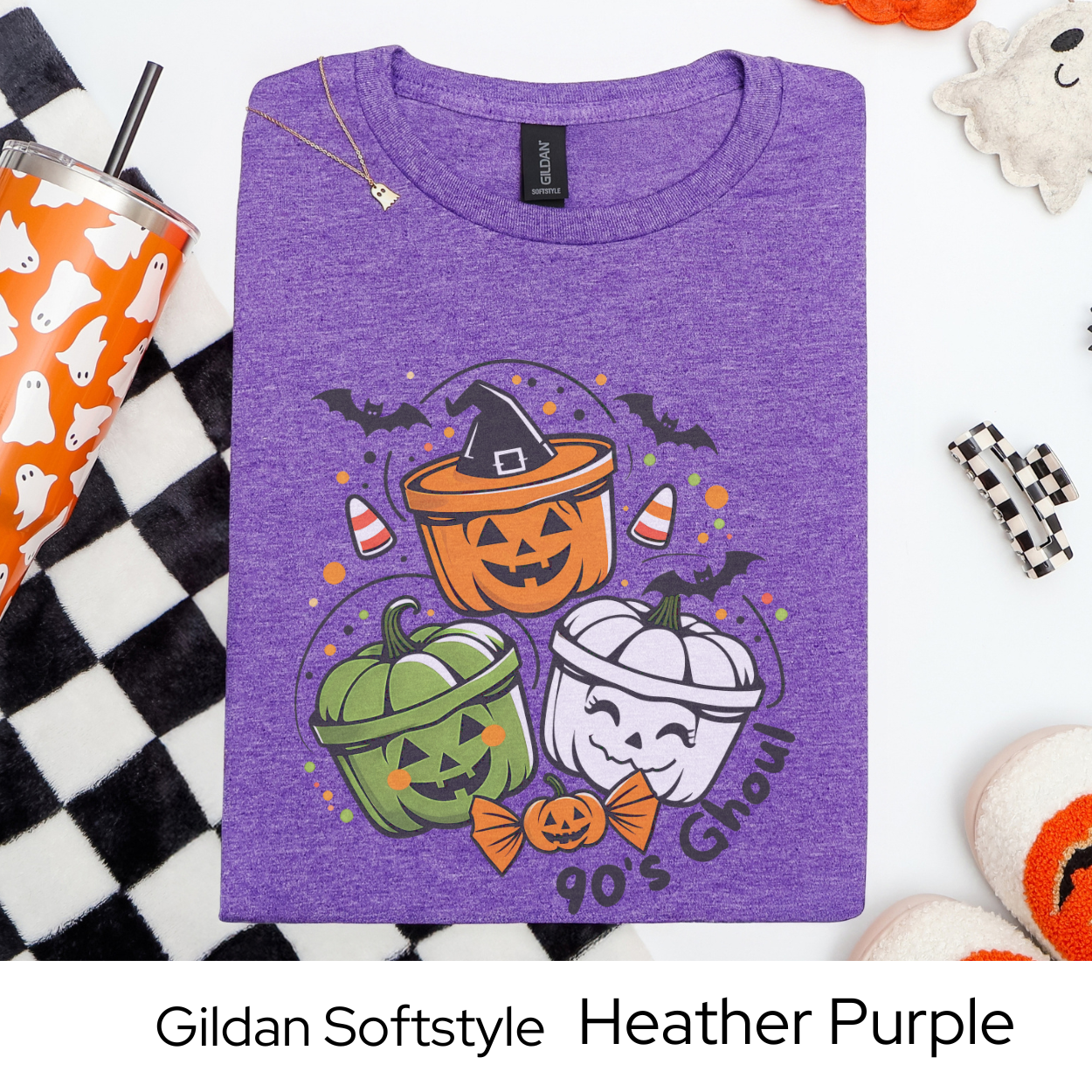 90s Halloween Shirt, 90's Ghoul, Nostalgic Fall Tee, Retro Spooky Graphic Shirt, Candy Corn Pumpkins Bats Shirt, Funny 90s Ghost Tee