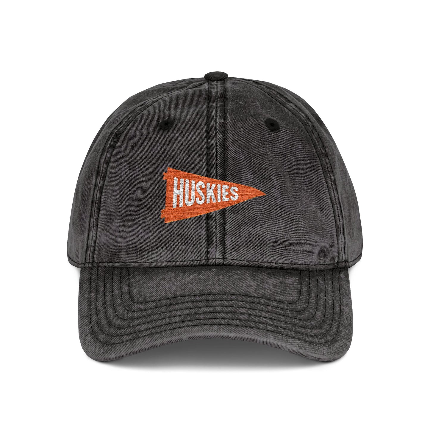 Huskies Hat, Harbor Creek Hat, Local School Spirit Hat, Embroidered Huskies Cap, Erie PA School Hat, Vintage Dad Cap, Distressed Baseball Hat, HC Huskies Hat