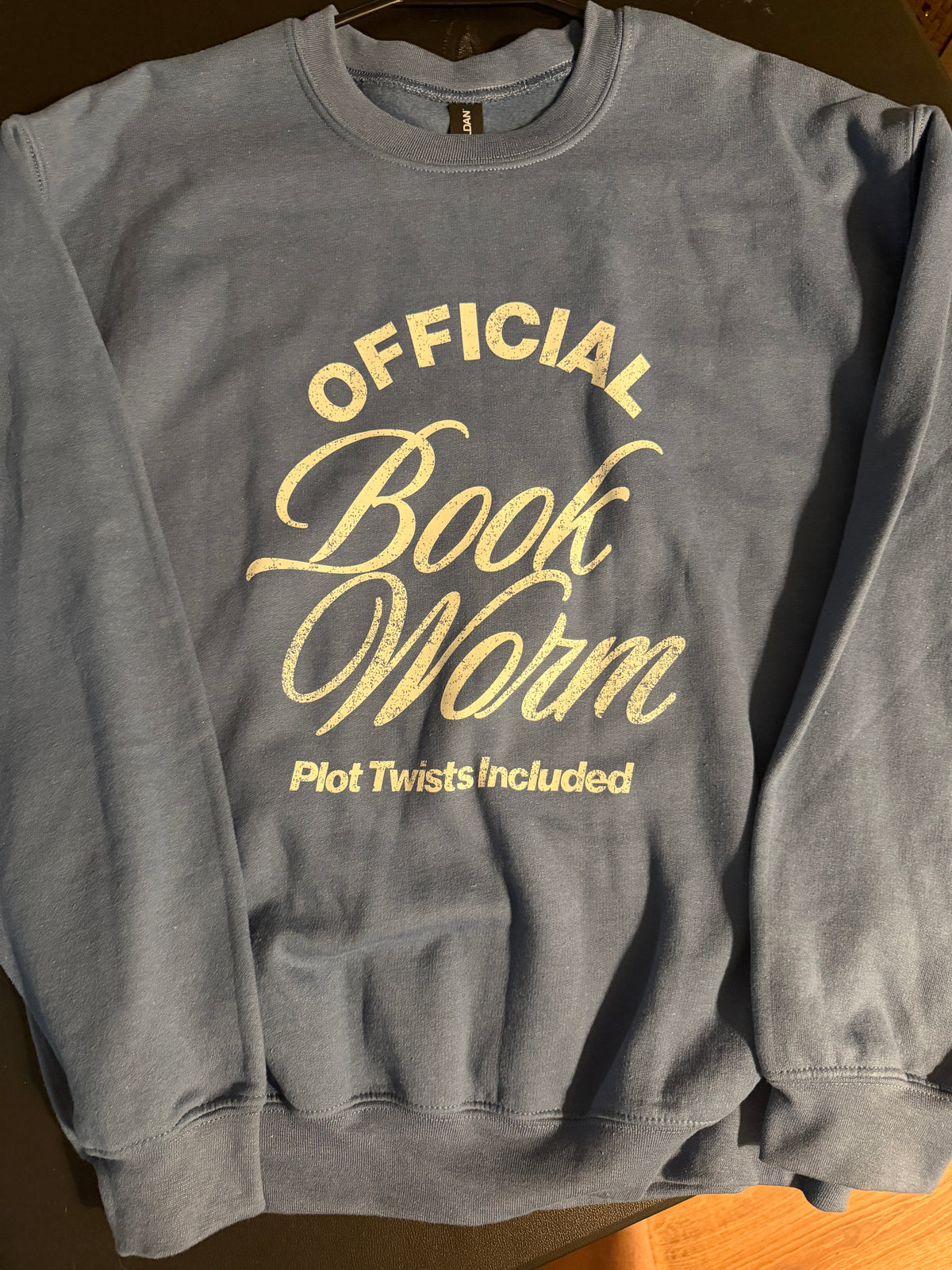 Bookworm Sweatshirt, Funny Book Lover Crewneck, Reader Gift Sweater