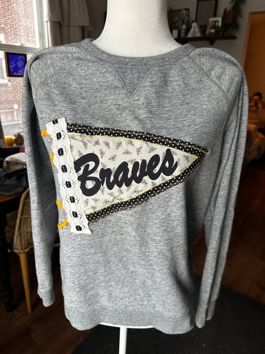 Iroquois Braves - Quilted Sweatshirt - S