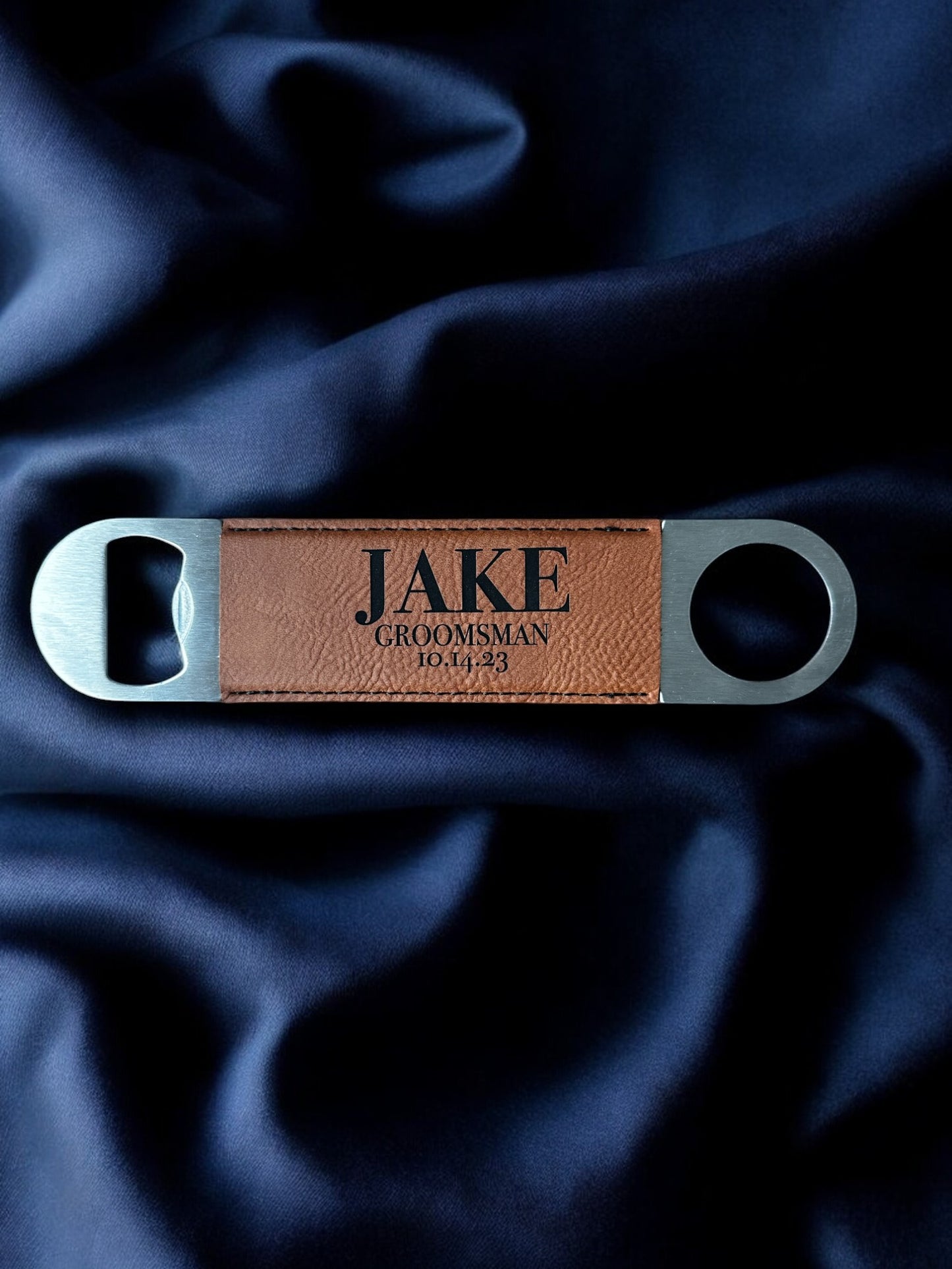 Personalized Paddle-Style Bottle Opener – Custom Engraved Bar Accessory