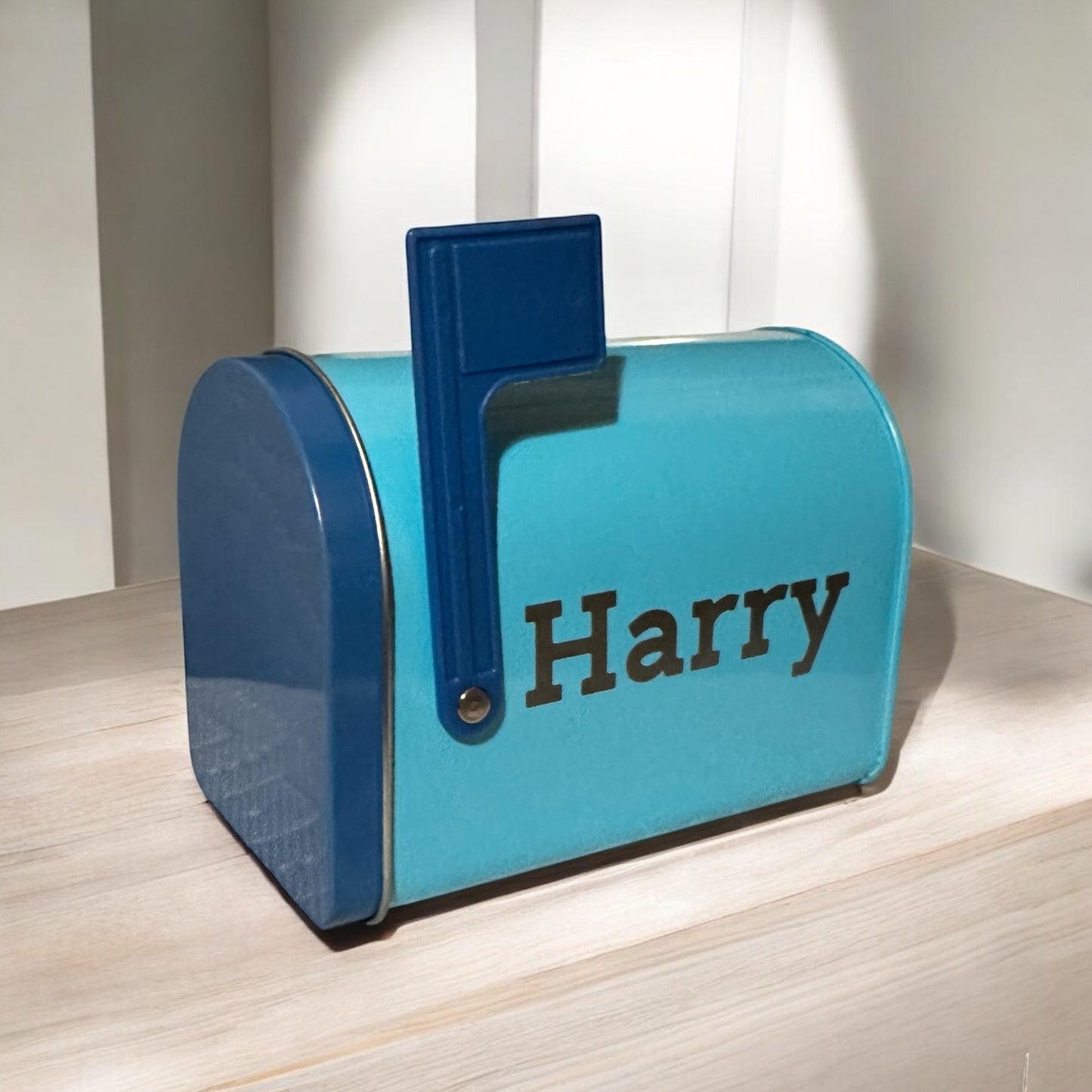 Personalized Aluminum Valentine Mailbox for Kids – Custom Engraved