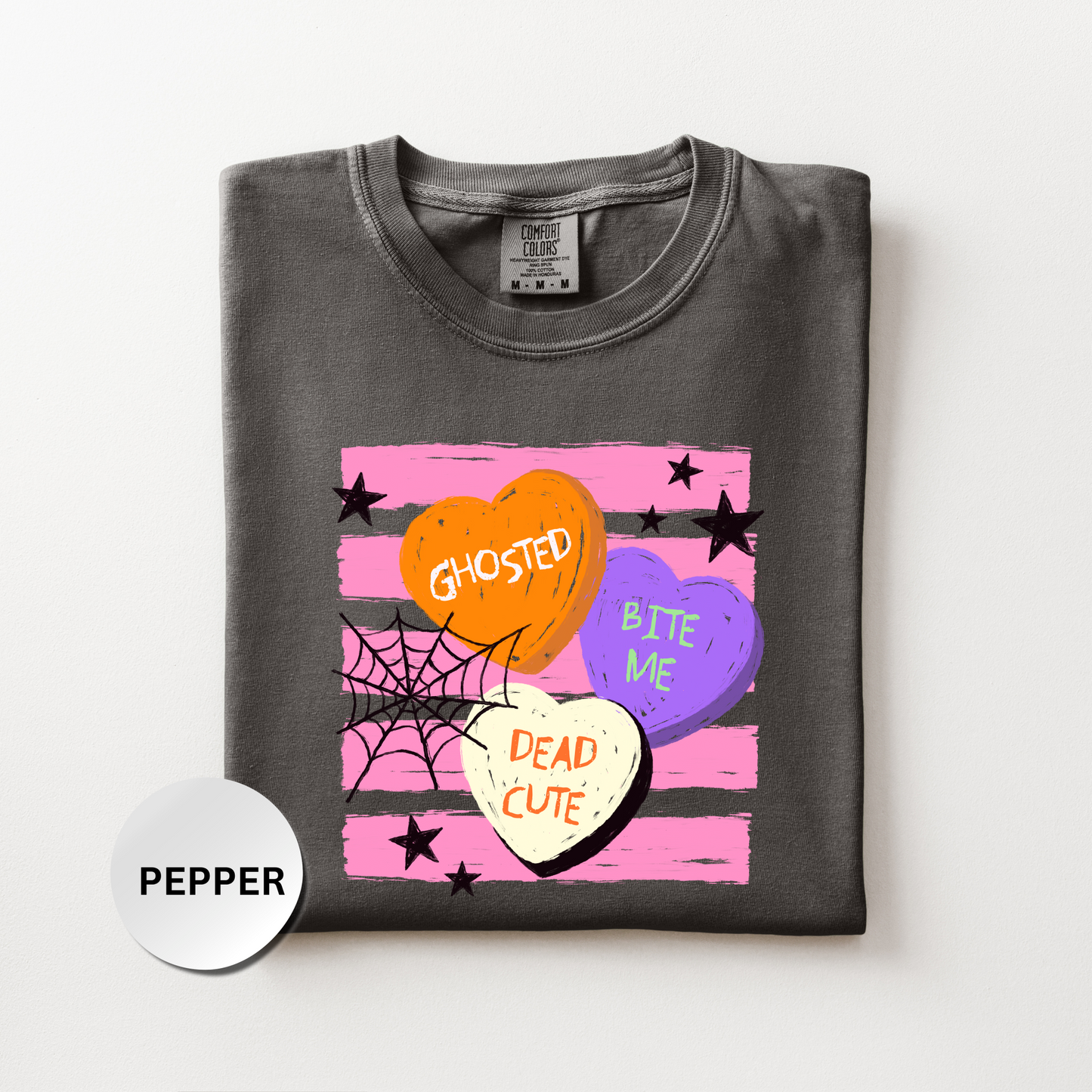 Cute Halloween Shirt, Ghosted Comfort Colors Shirt, Dead Cute Graphic Tee, Retro Spooky Season Shirt, Funny Halloween Gift