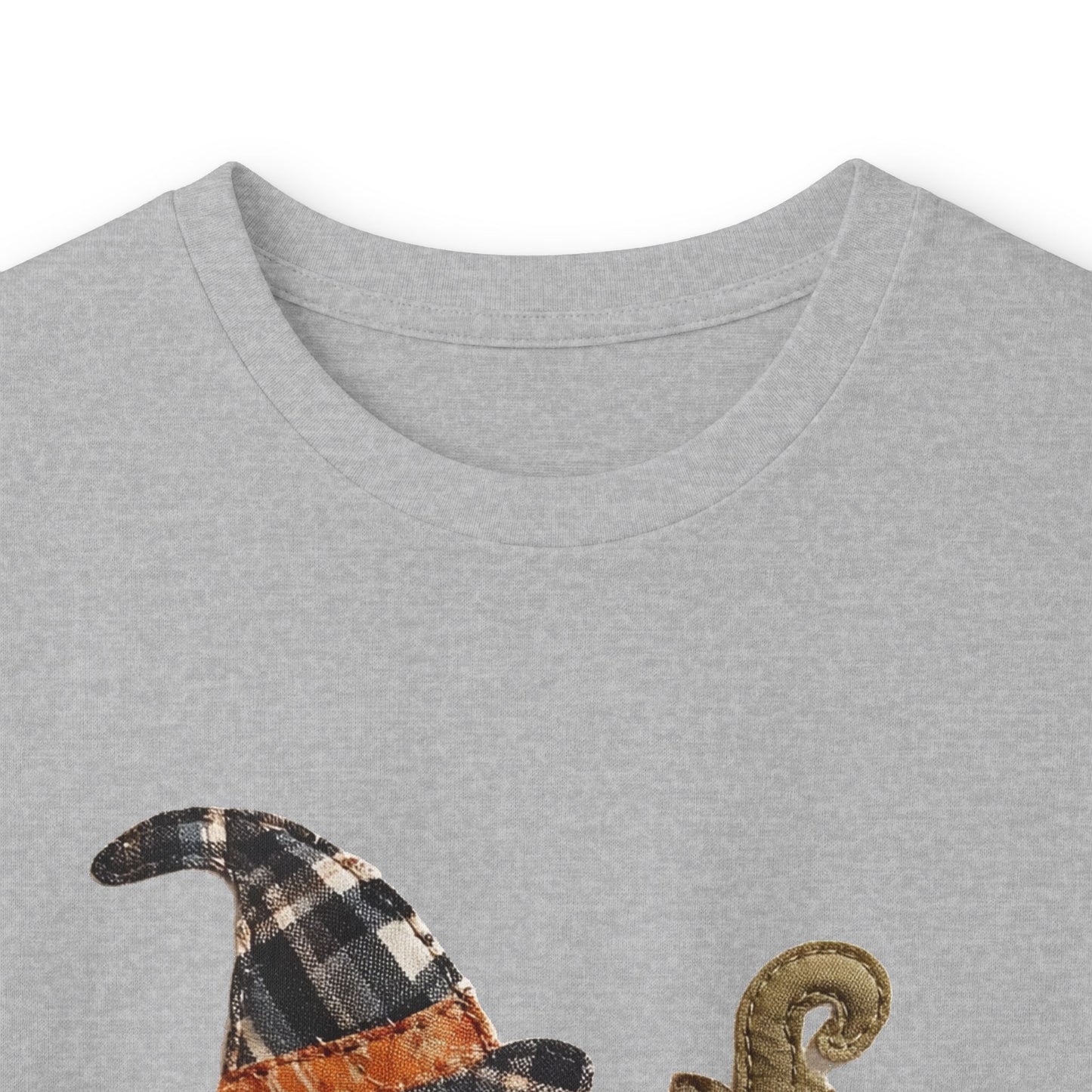 Faux Pumpkin & Ghost Long Sleeve Tee