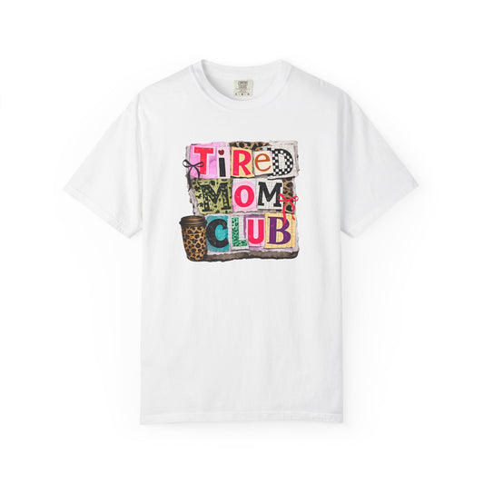 Cool Mom Club Shirt, Trendy Mom Graphic Tee, Leopard Coffee Mom Shirt, Coquette Bow Mama Tee, Aesthetic Collage Mom Gift, Comfort Colors 1717