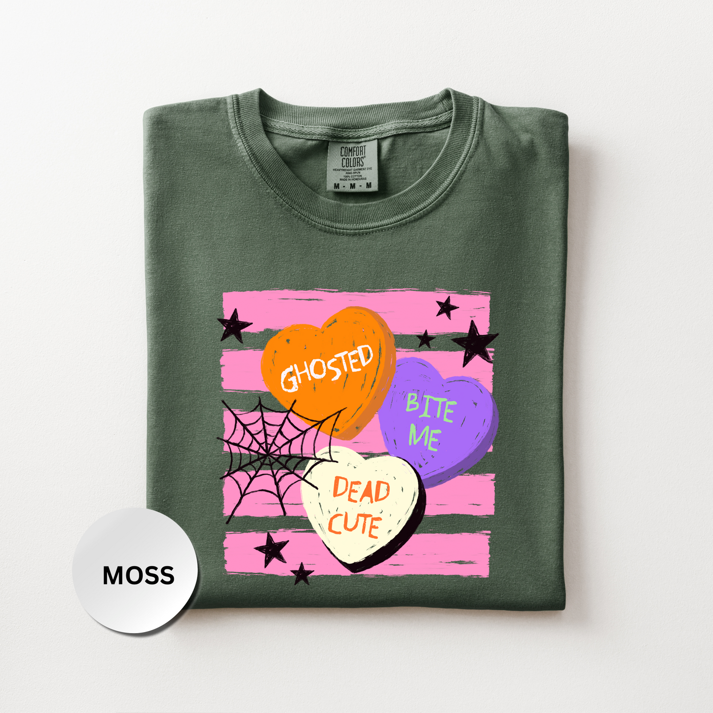 Cute Halloween Shirt, Ghosted Comfort Colors Shirt, Dead Cute Graphic Tee, Retro Spooky Season Shirt, Funny Halloween Gift