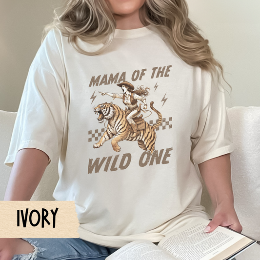 Mama of the Wild One Unisex T-shirt, Adventure Tee, Gift for Moms, Animal Lover Shirt, Birthday Gift Idea, Casual Wear
