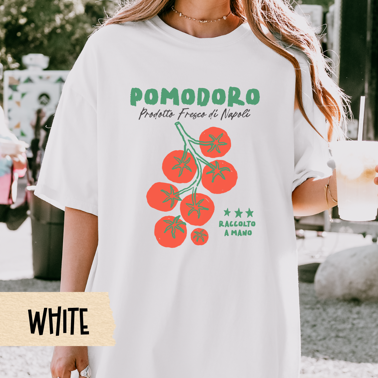 Italian Tomato Shirt, Napoli Foodie Tee, Comfort Colors T-Shirt, Vintage Produce Design, Pomodoro Graphic Top, Mediterranean Style Shirt