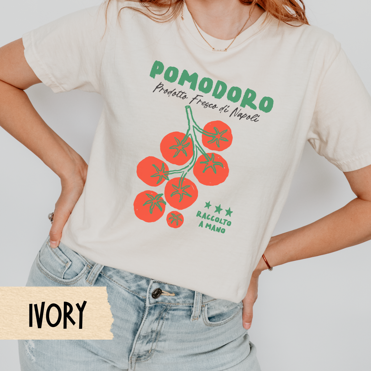 Italian Tomato Shirt, Napoli Foodie Tee, Comfort Colors T-Shirt, Vintage Produce Design, Pomodoro Graphic Top, Mediterranean Style Shirt