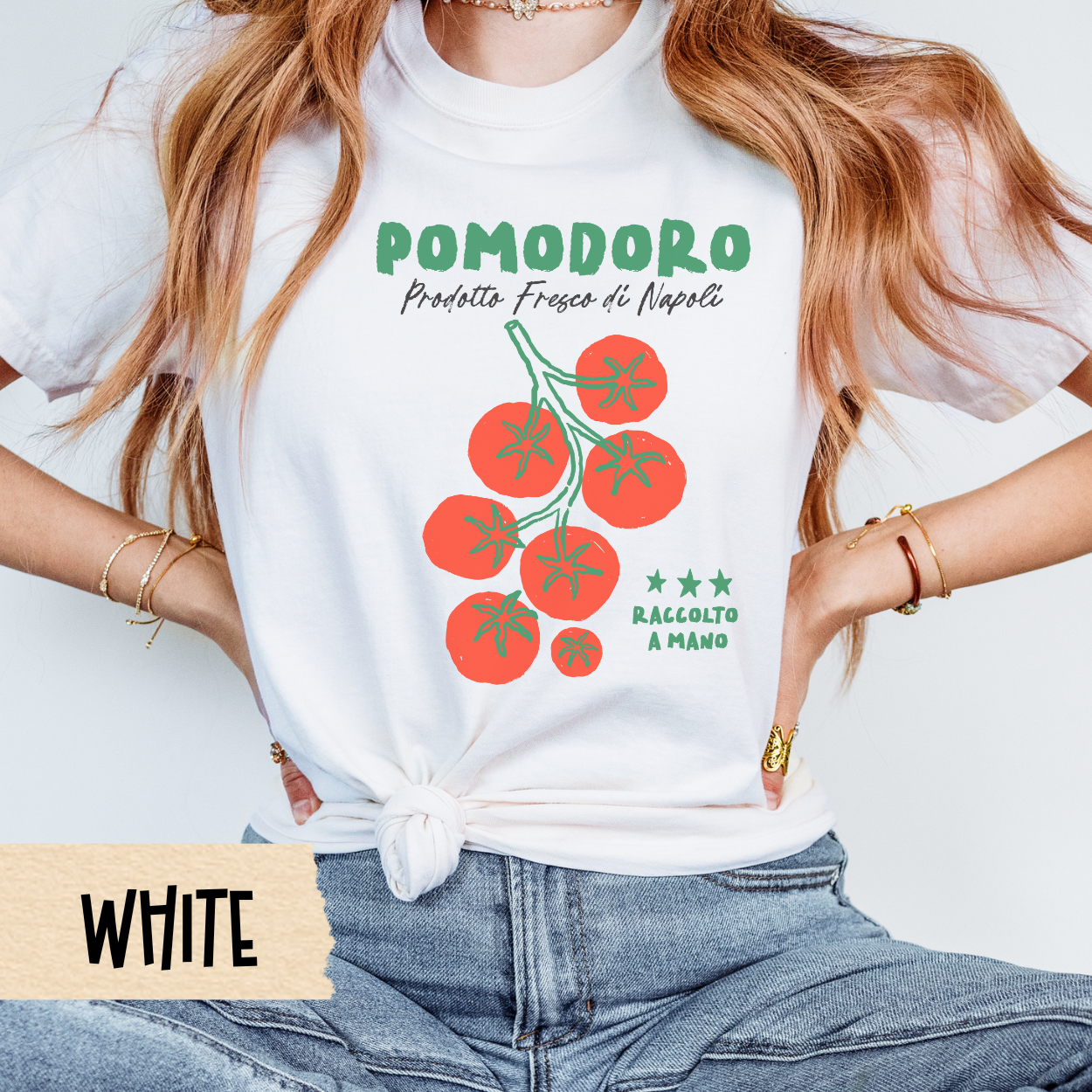 Italian Tomato Shirt, Napoli Foodie Tee, Comfort Colors T-Shirt, Vintage Produce Design, Pomodoro Graphic Top, Mediterranean Style Shirt