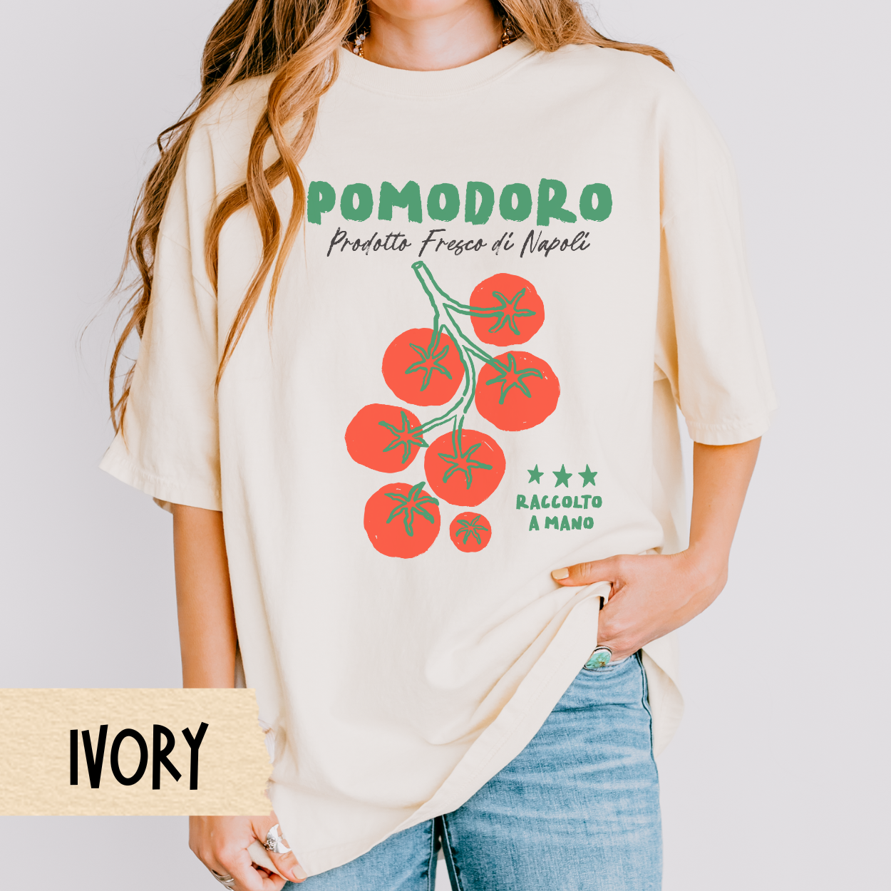 Italian Tomato Shirt, Napoli Foodie Tee, Comfort Colors T-Shirt, Vintage Produce Design, Pomodoro Graphic Top, Mediterranean Style Shirt