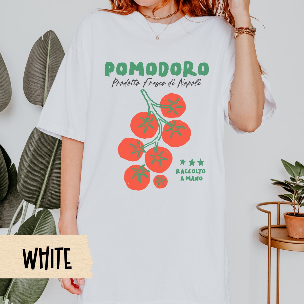 Italian Tomato Shirt, Napoli Foodie Tee, Comfort Colors T-Shirt, Vintage Produce Design, Pomodoro Graphic Top, Mediterranean Style Shirt