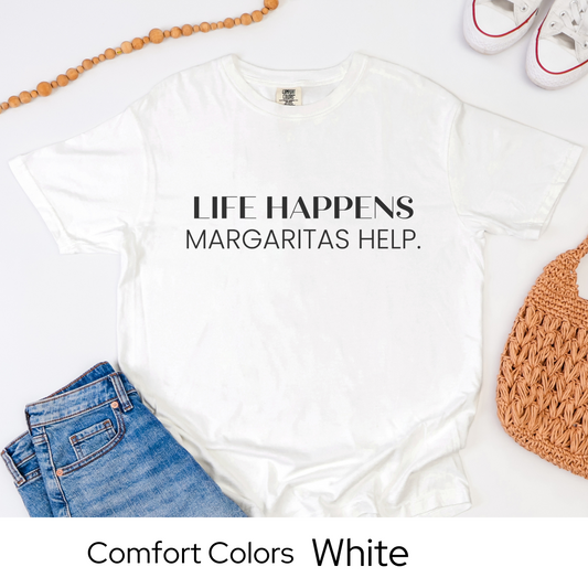Margarita Lover Comfort Colors Shirt, Funny Fiesta Tee for Women, Cinco de Mayo Gift, Casual Unisex Margarita Graphic T-Shirt