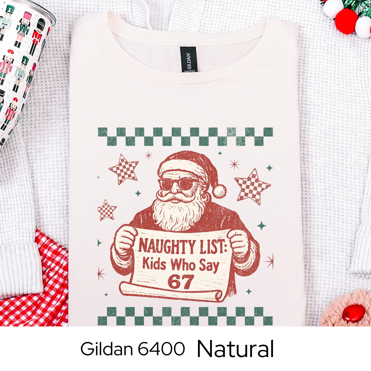 Funny Christmas Meme T-Shirt, Holiday Sarcasm Tee, Gildan 64000 Shirt, Relatable Humor for Parents & Teachers, Festive Gift Idea