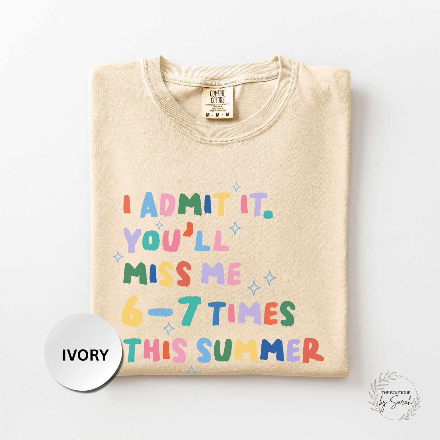 67 Teacher Shirt, You'll Miss Me 6-7 Times This Summer Tee, Funny Teacher Summer Shirt, Last Day of School Tee