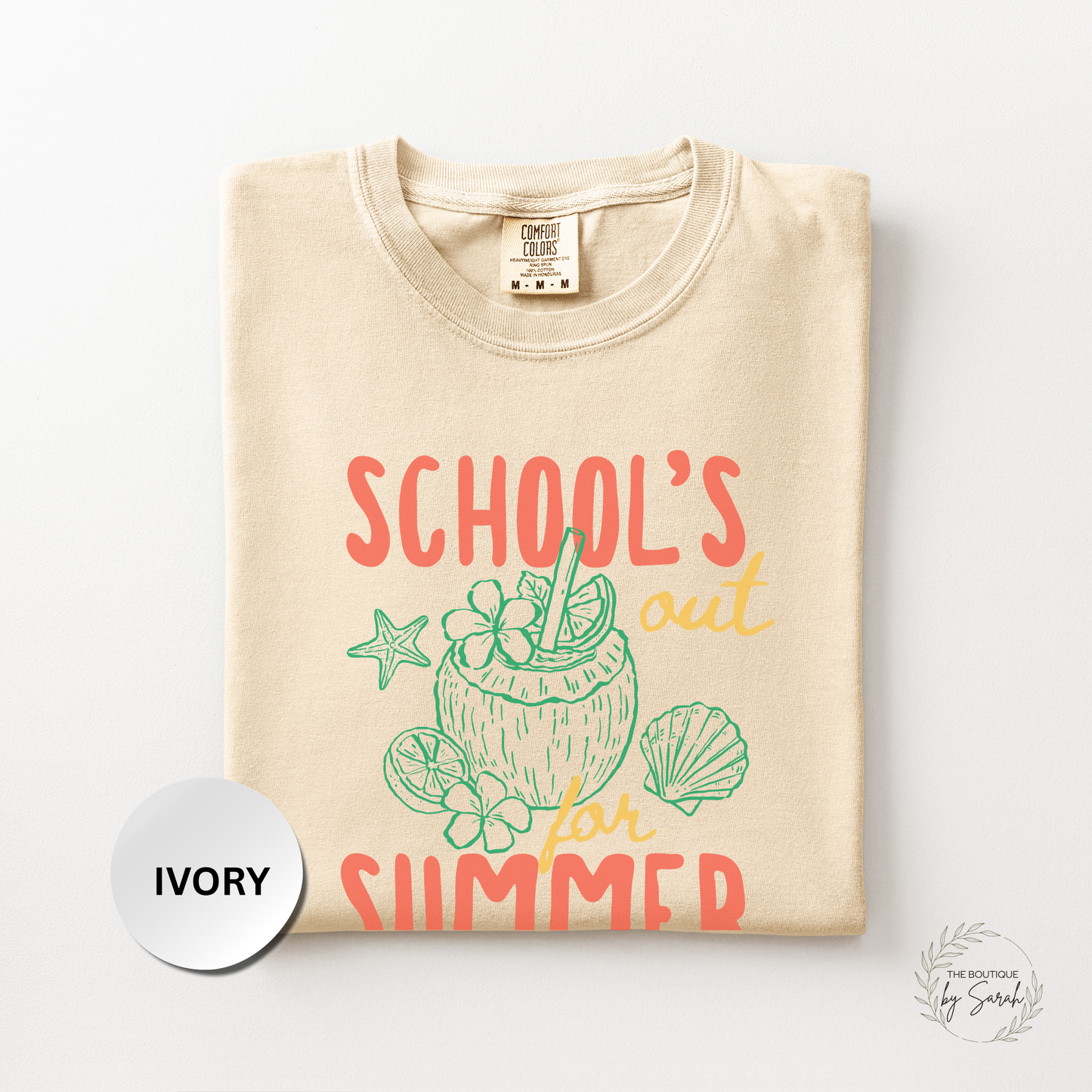 Schools Out for Summer Shirt, Teacher Summer Break Tee, Last Day of School Shirt, Cute Teacher Vacation Graphic Tee