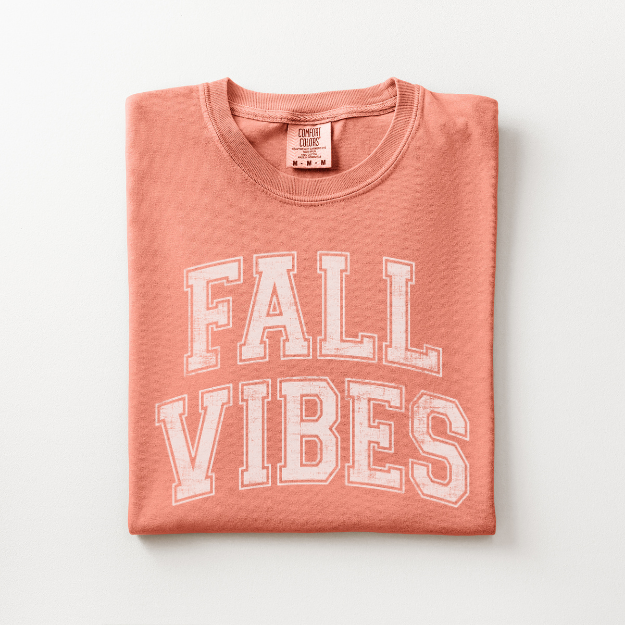 Fall Vibes Shirt, Cozy Autumn Graphic Tee, Preppy Fall Shirt, Comfort Colors 1717 Tee, Pumpkin Patch Outfit, Cute Fall Tee