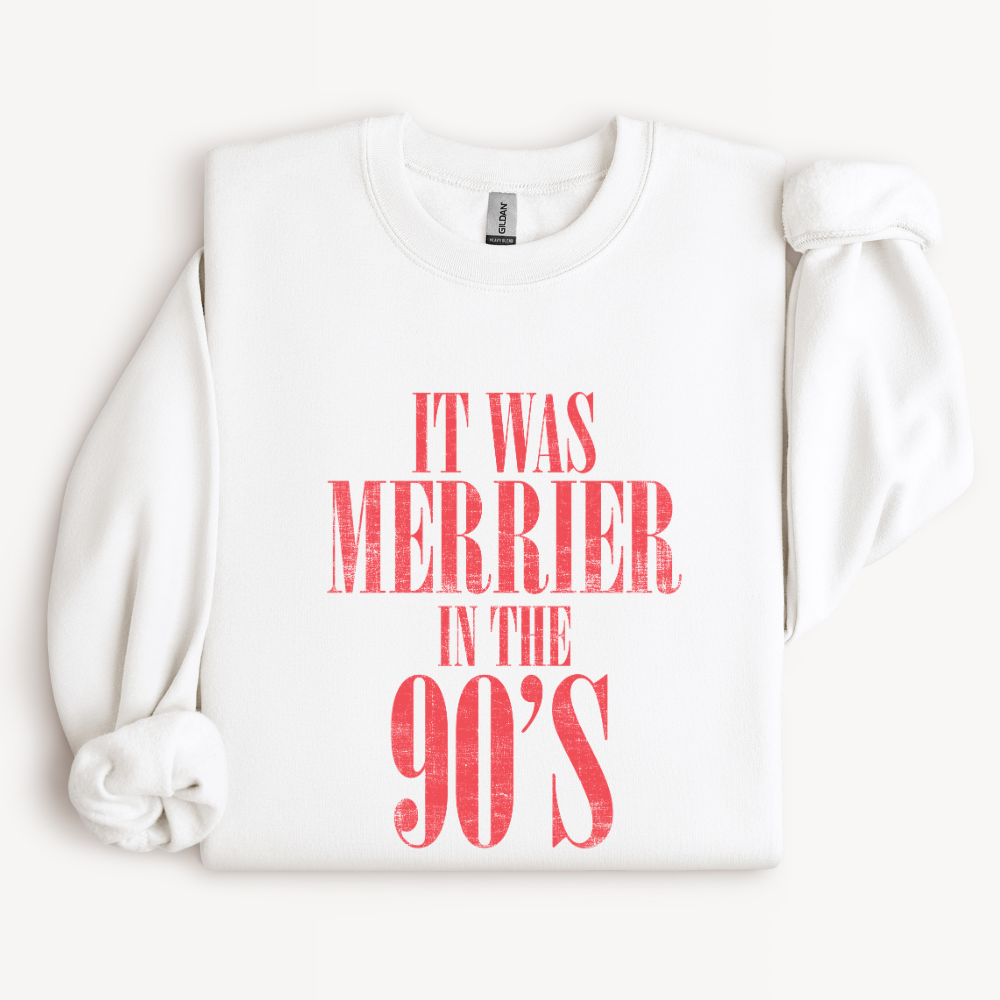 90s Christmas Sweatshirt, Retro Holiday Crewneck, Nostalgic Xmas Sweater, Funny Millennial Christmas Gift, Vintage Style