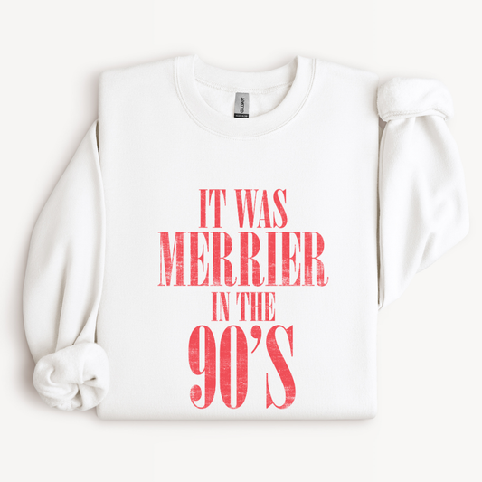 90s Christmas Sweatshirt, Retro Holiday Crewneck, Nostalgic Xmas Sweater, Funny Millennial Christmas Gift, Vintage Style