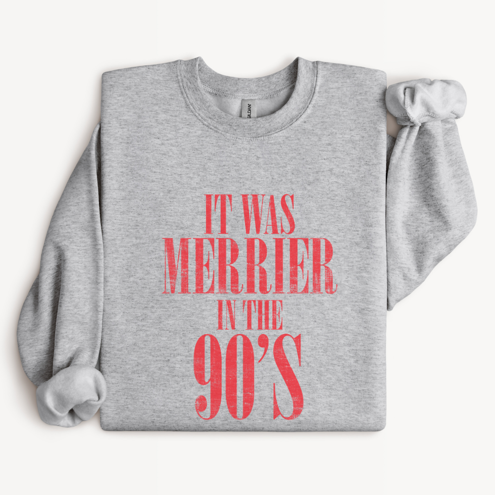 90s Christmas Sweatshirt, Retro Holiday Crewneck, Nostalgic Xmas Sweater, Funny Millennial Christmas Gift, Vintage Style