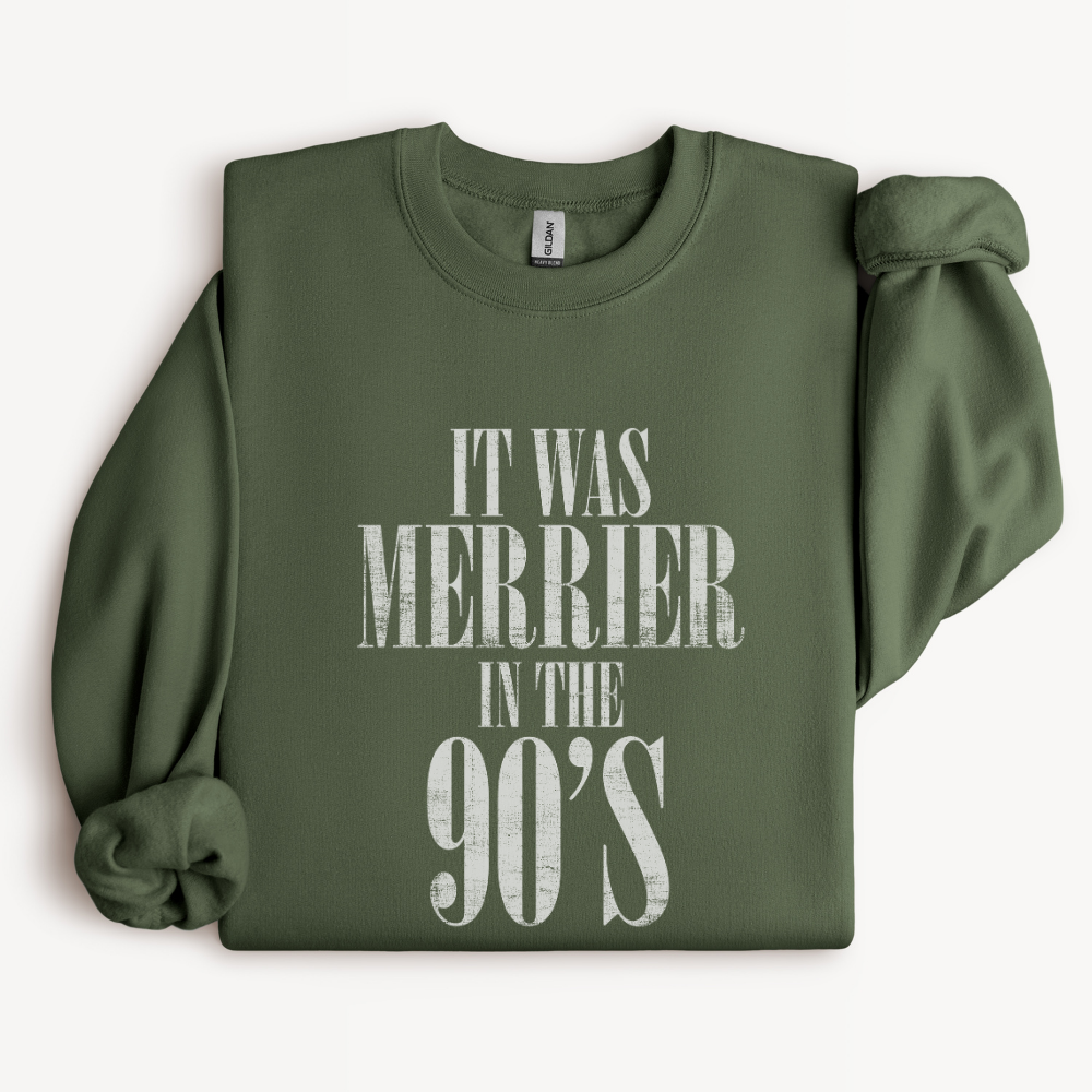 90s Christmas Sweatshirt, Retro Holiday Crewneck, Nostalgic Xmas Sweater, Funny Millennial Christmas Gift, Vintage Style