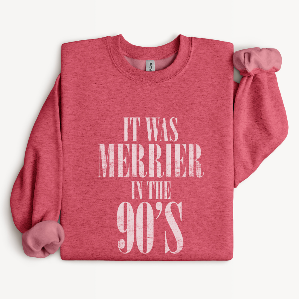 90s Christmas Sweatshirt, Retro Holiday Crewneck, Nostalgic Xmas Sweater, Funny Millennial Christmas Gift, Vintage Style
