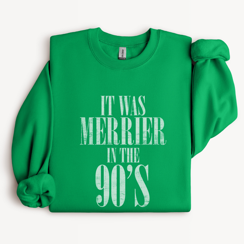90s Christmas Sweatshirt, Retro Holiday Crewneck, Nostalgic Xmas Sweater, Funny Millennial Christmas Gift, Vintage Style