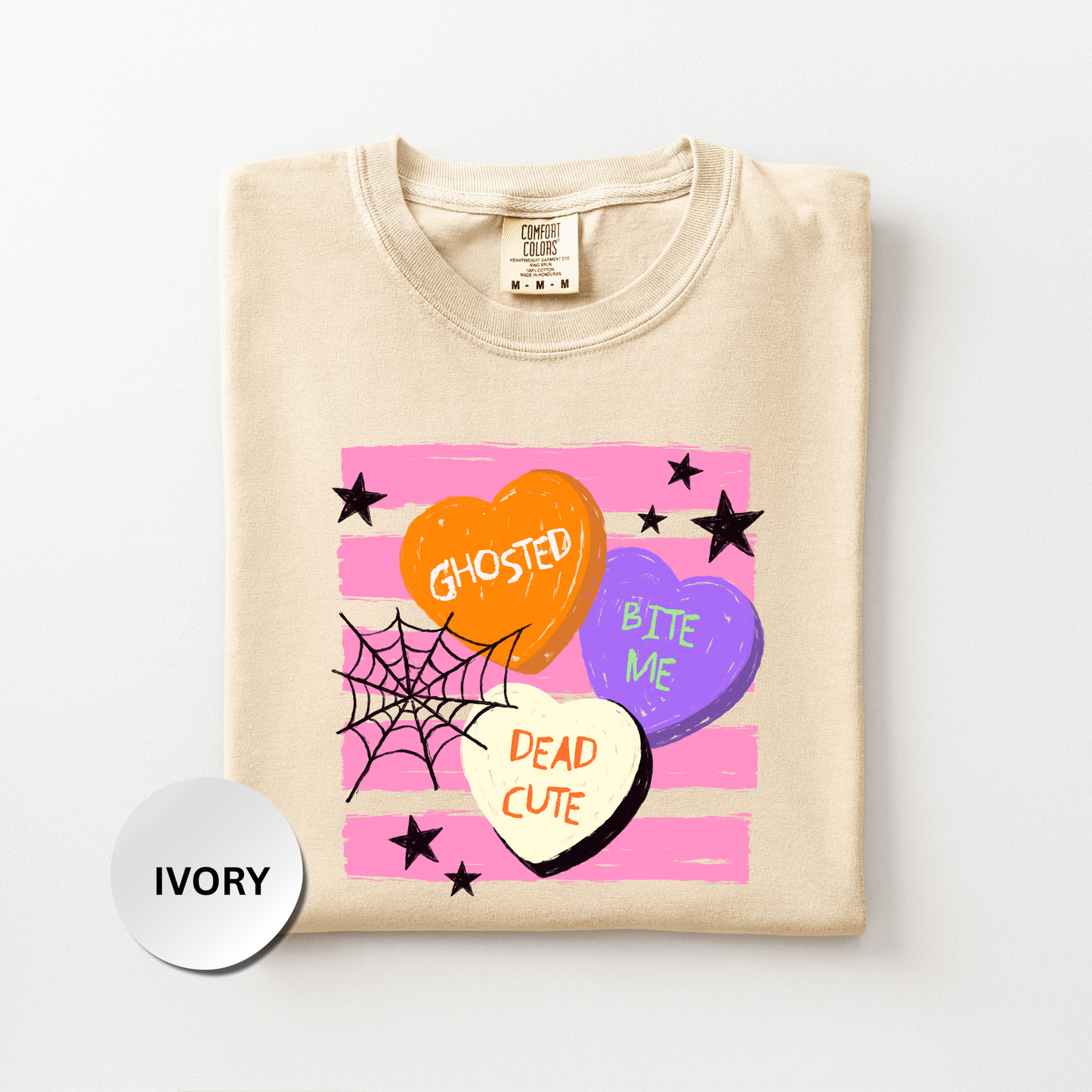 Cute Halloween Shirt, Ghosted Comfort Colors Shirt, Dead Cute Graphic Tee, Retro Spooky Season Shirt, Funny Halloween Gift