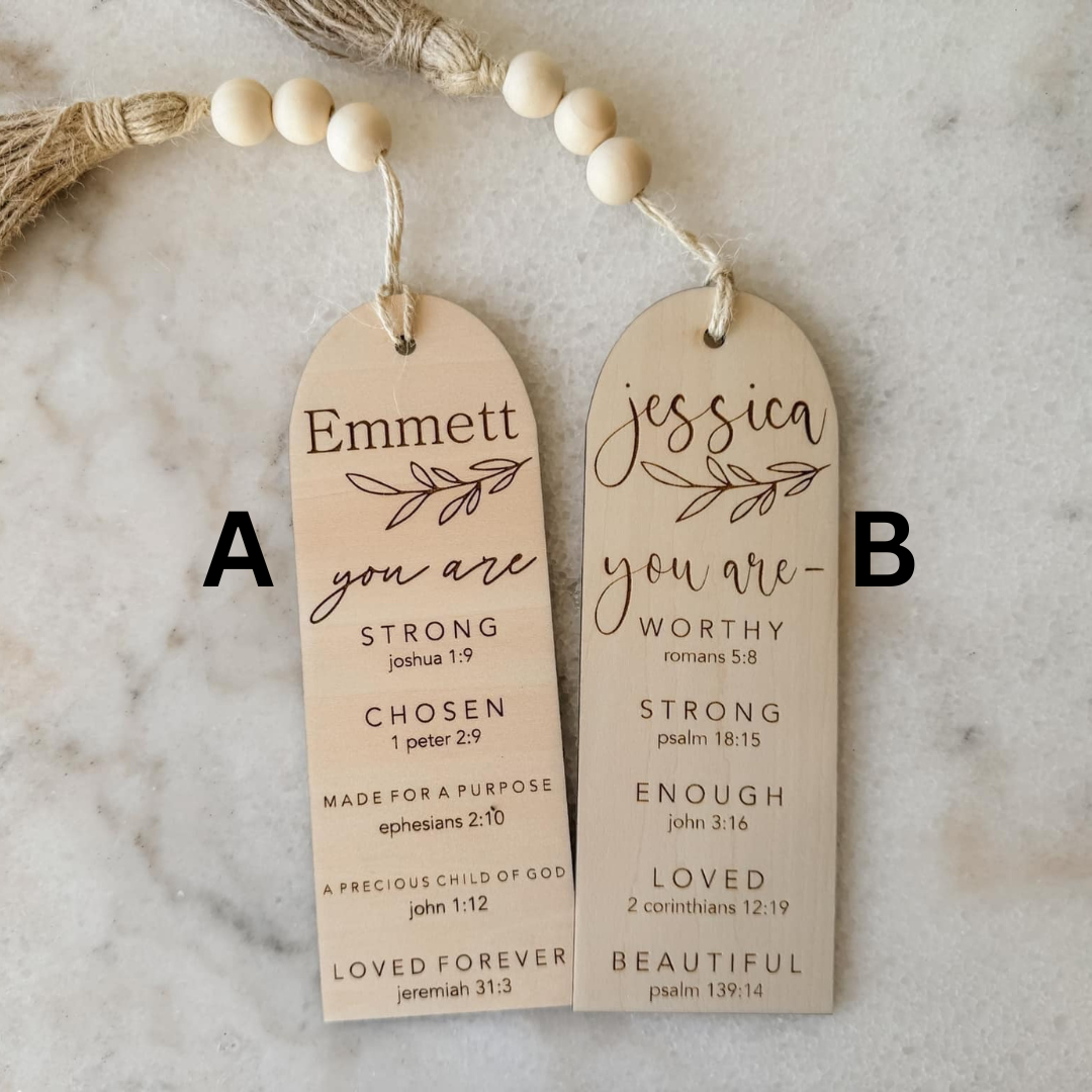 Personalized Bible Bookmarks